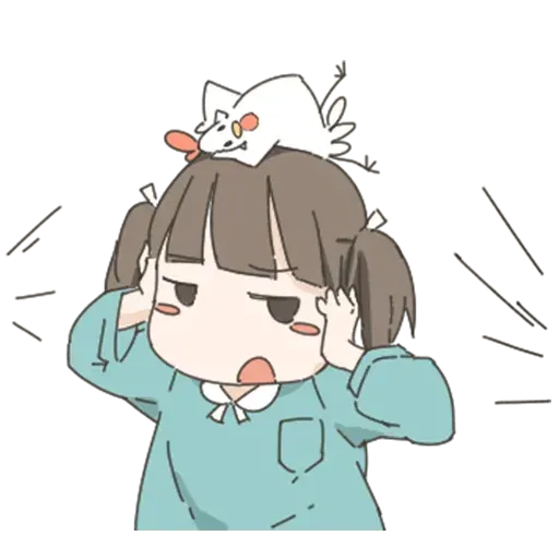 Nemechan and chicken - Sticker 20