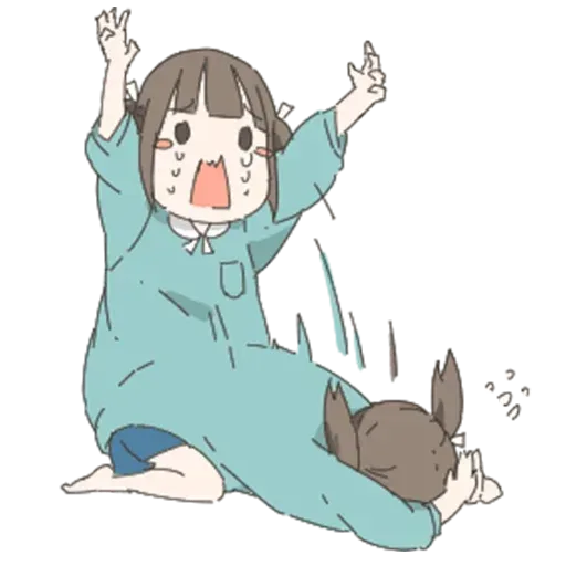 Nemechan and chicken - Sticker 19