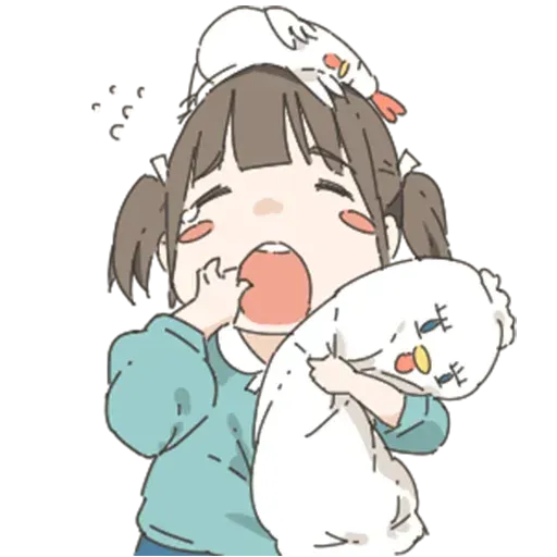 Nemechan and chicken - Sticker 17