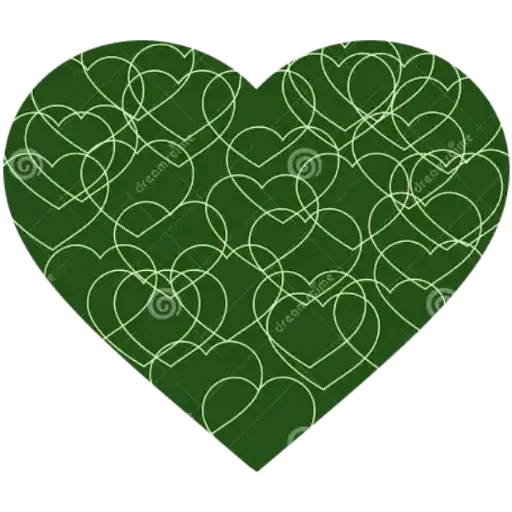green hearts1 - Sticker 26