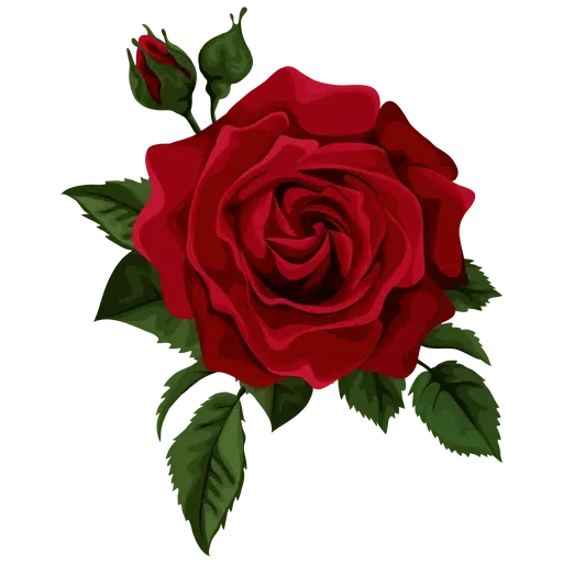 Red Flowers @ykinanah - Sticker 24