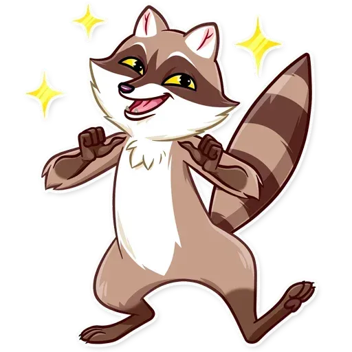 Bandit Raccoon - Sticker 13
