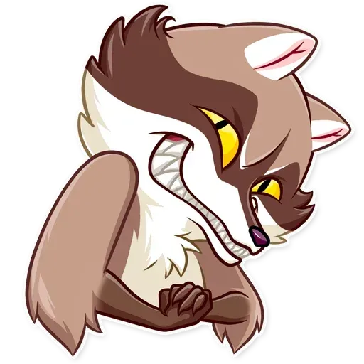 Bandit Raccoon - Sticker 28