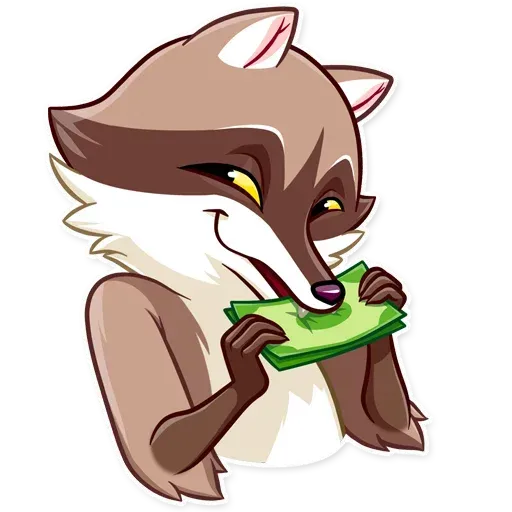 Bandit Raccoon - Sticker 23