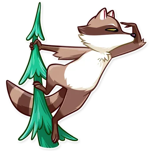 Bandit Raccoon - Sticker 16