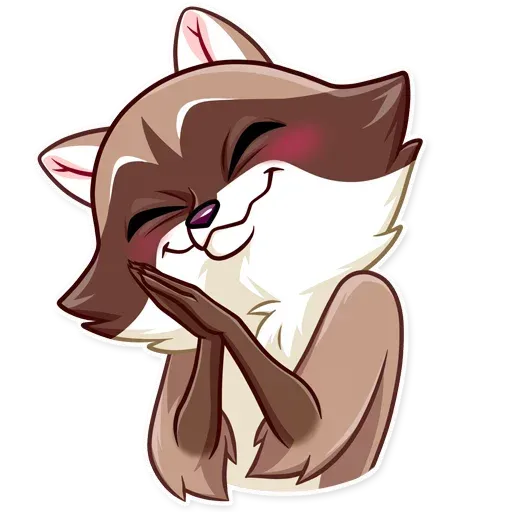 Bandit Raccoon - Sticker 15