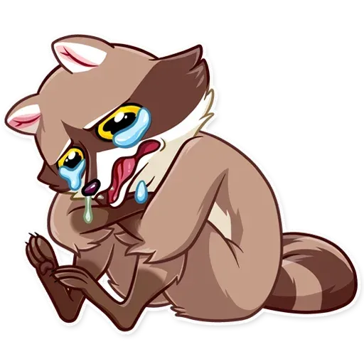 Bandit Raccoon - Sticker 9
