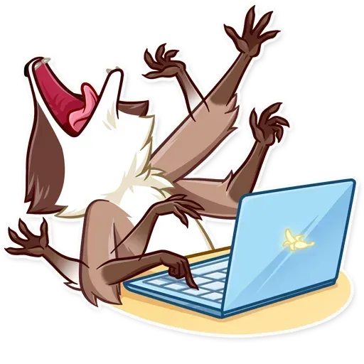 Bandit Raccoon - Sticker 27