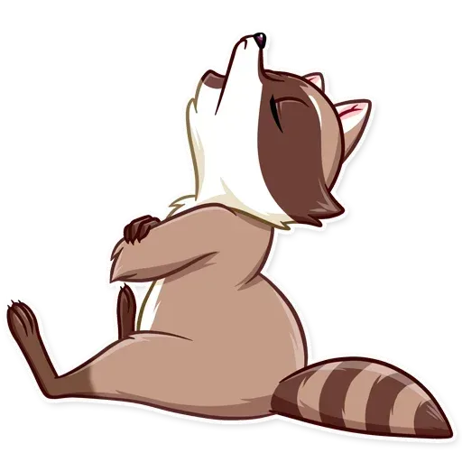 Bandit Raccoon - Sticker 12