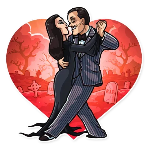 The Adams Family - Sticker 23