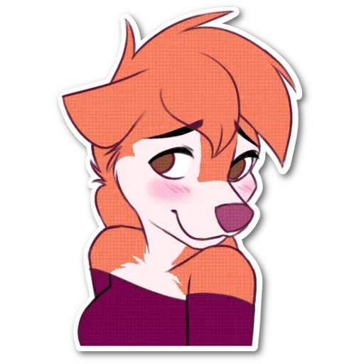 furry wolf - Sticker 9