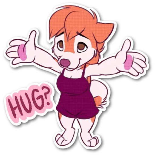furry wolf - Sticker 14