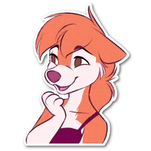 furry wolf - Sticker 17