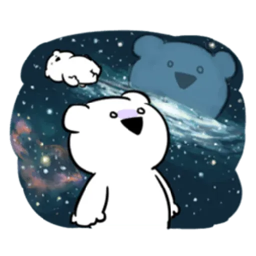 Extremely rabbit and bear - Sticker 25
