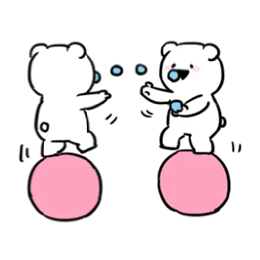 Extremely rabbit and bear - Sticker 24