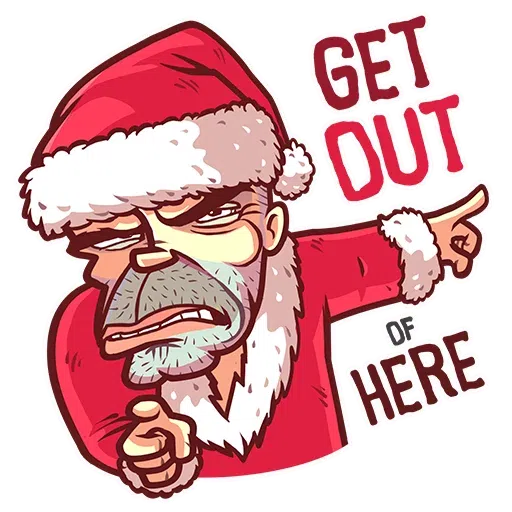 Bad Santa - Sticker 23