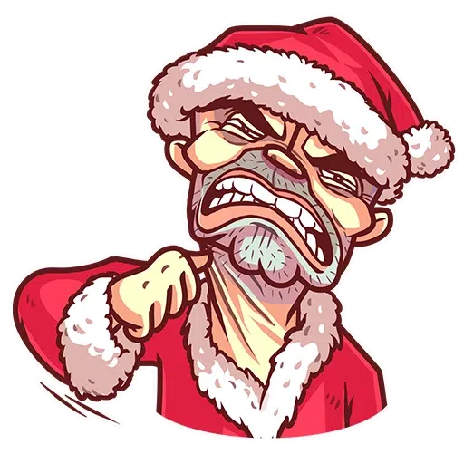 Bad Santa - Sticker 12