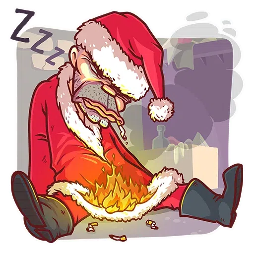 Bad Santa - Sticker 14