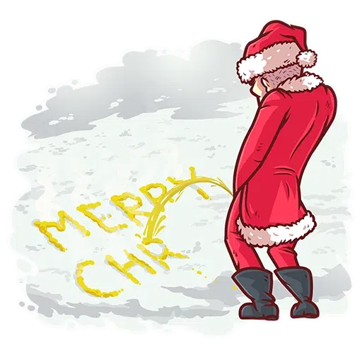 Bad Santa - Sticker 24