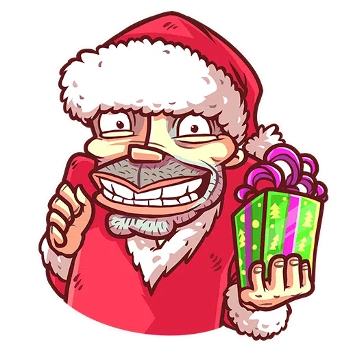 Bad Santa - Sticker 17