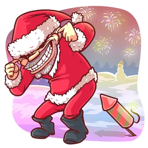 Bad Santa - Sticker 25