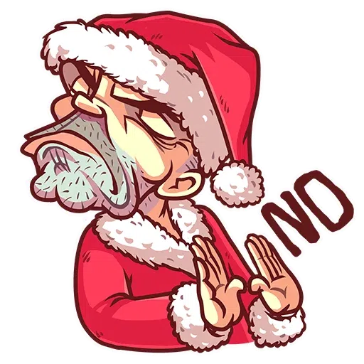 Bad Santa - Sticker 13
