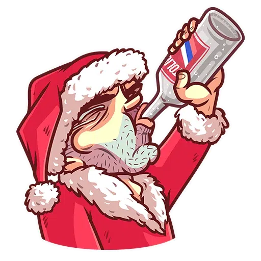 Bad Santa - Sticker 30