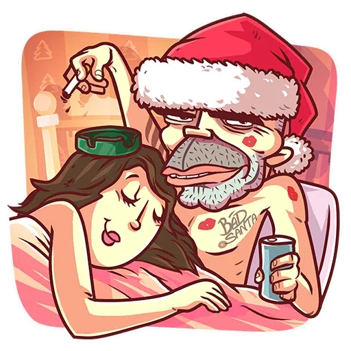 Bad Santa - Sticker 9