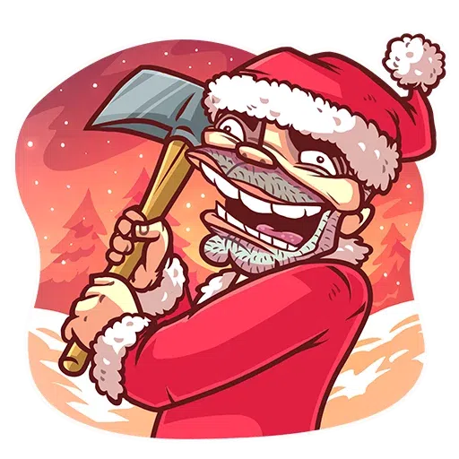 Bad Santa - Sticker 18