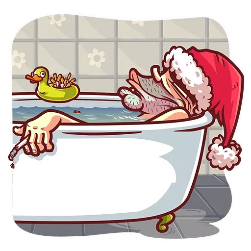 Bad Santa - Sticker 20