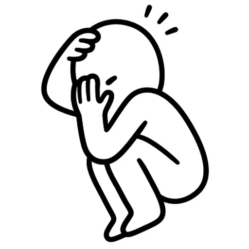 Sad animations - Sticker 13