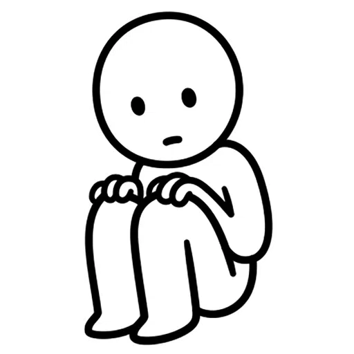 Sad animations - Sticker 17