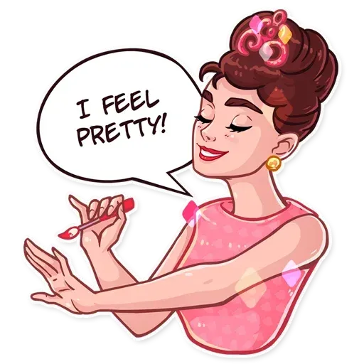 Miss Hepburn - Sticker 19