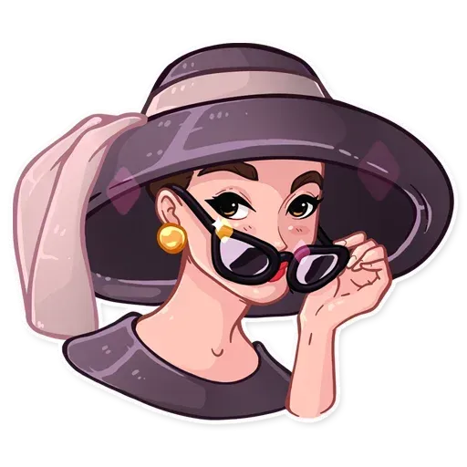 Miss Hepburn - Sticker 12