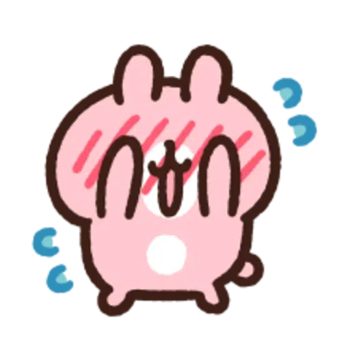 粉紅兔兔5 - Sticker 14