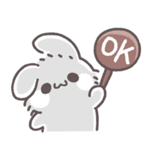 灰兔娘 - Sticker 14