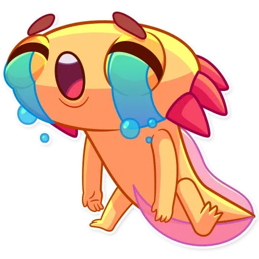 Mexican axolotl - Sticker 12
