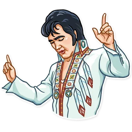 Elvis Presley - Sticker 15
