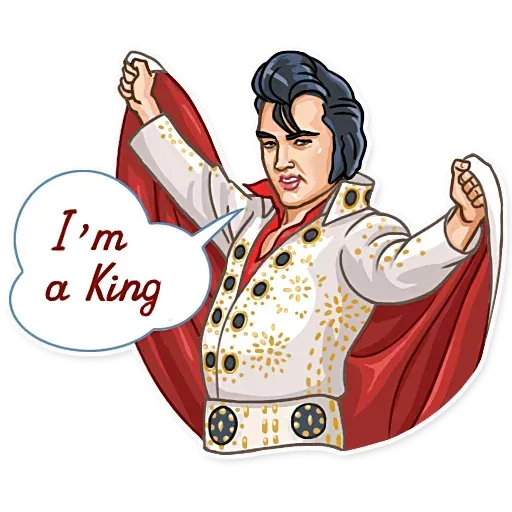 Elvis Presley - Sticker 12