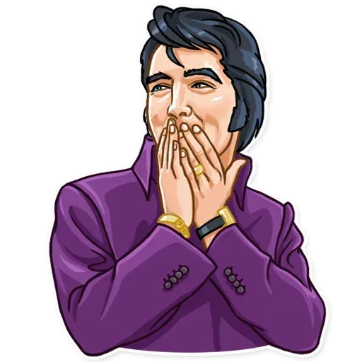 Elvis Presley - Sticker 19