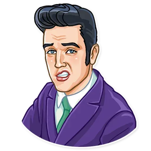 Elvis Presley - Sticker 18