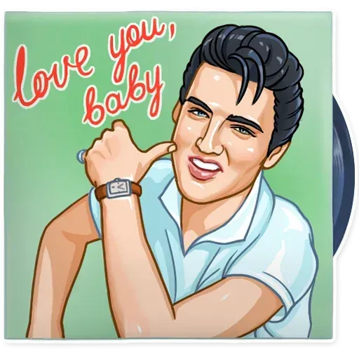 Elvis Presley - Sticker 9