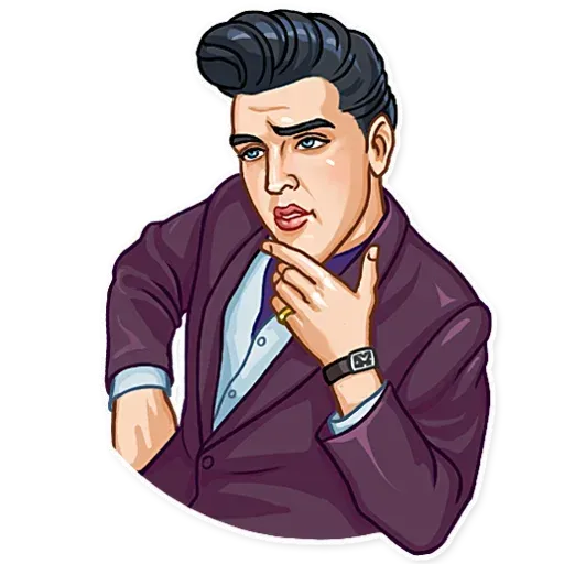 Elvis Presley - Sticker 22