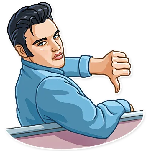 Elvis Presley - Sticker 25