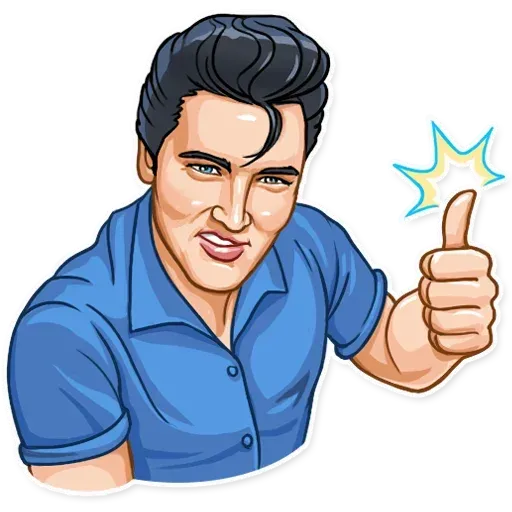 Elvis Presley - Sticker 10
