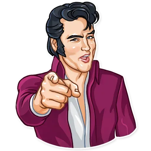 Elvis Presley - Sticker 13