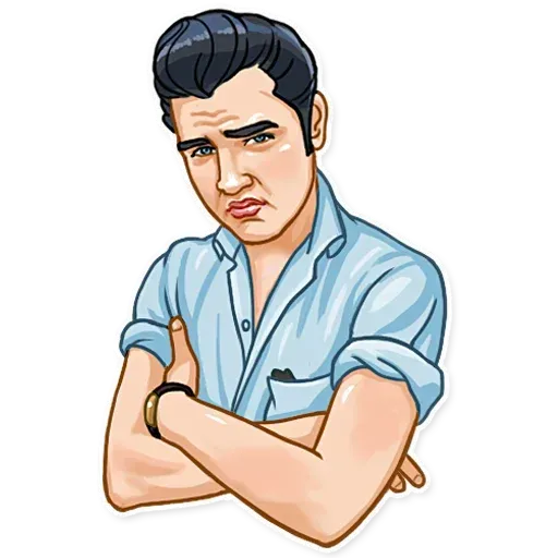 Elvis Presley - Sticker 20