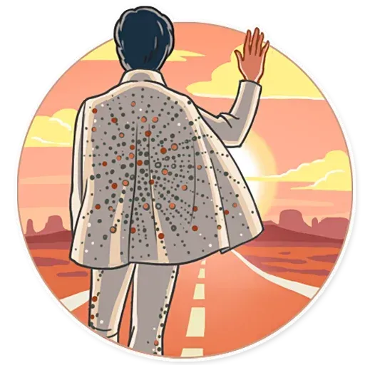 Elvis Presley - Sticker 17