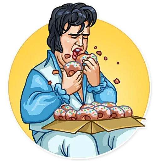 Elvis Presley - Sticker 21