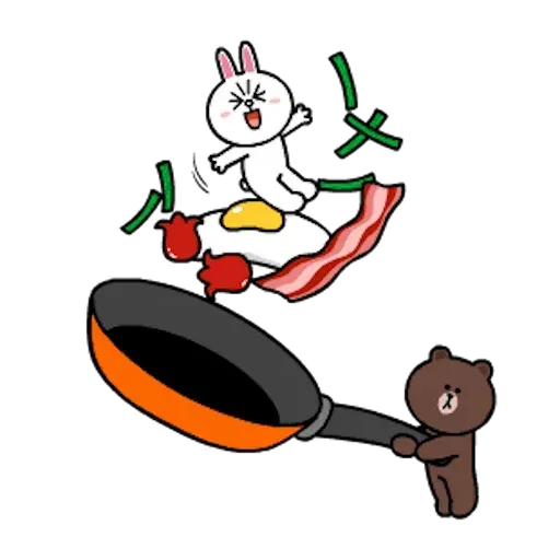 熊大兔兔迷你篇 - Sticker 13